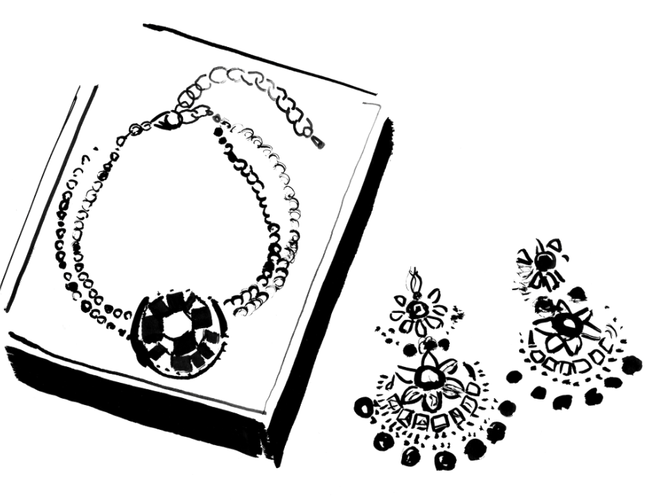jewelry illustration